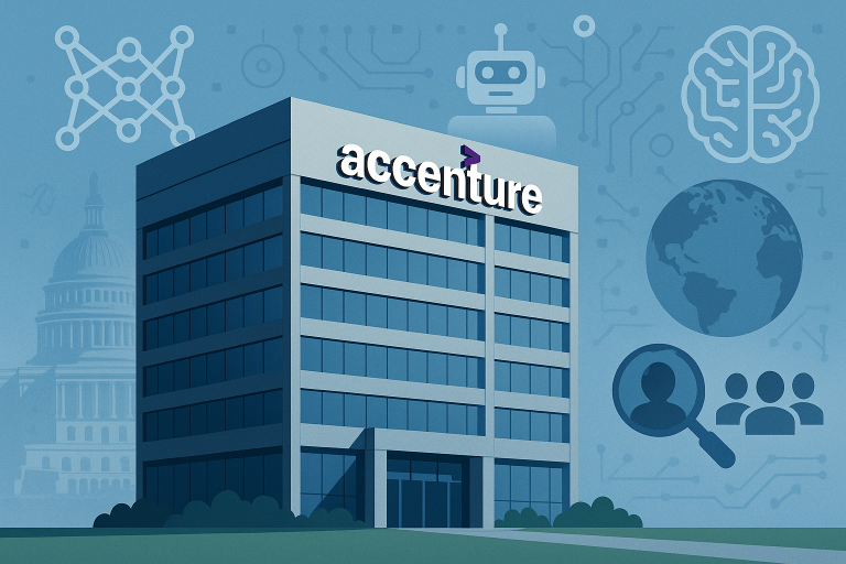 Accenture beats expectations but warns of federal spending headwinds