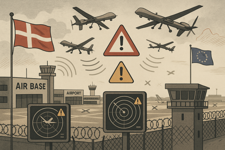 Denmark faces new drone incursion at key military air base