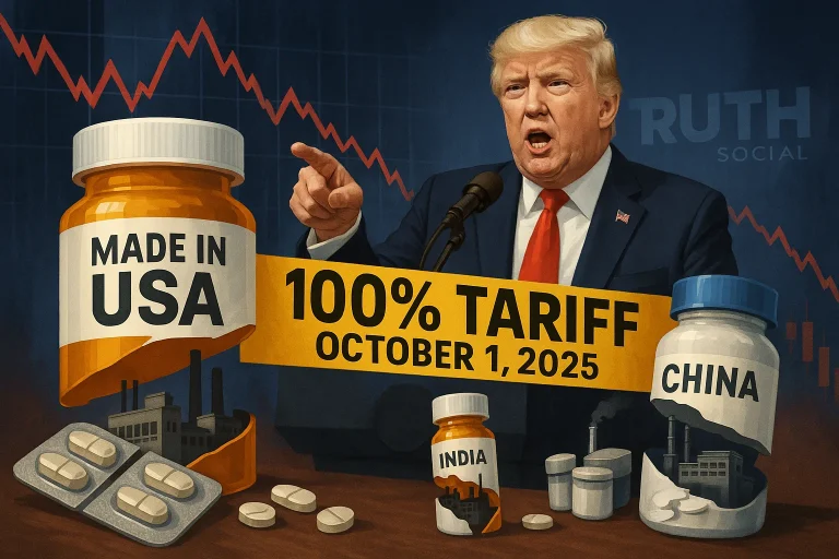 Trump slaps 100% tariffs on patented drugs; India, China pharma sector brace