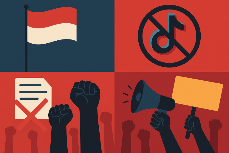 Indonesia suspends TikTok licence after data refusal during protests