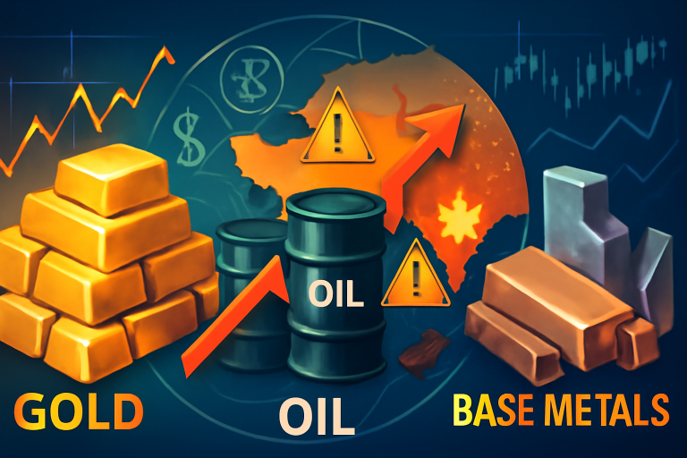 Commodity wrap: oil slips 2% on US-China tensions; gold, silver hit new highs