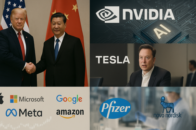 Weekly wrap: Trump-Xi truce talks, trillion-dollar milestones, and tech power plays