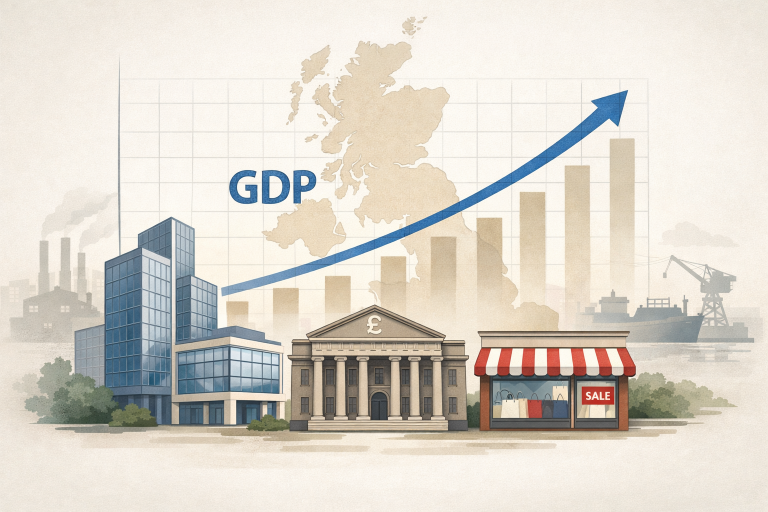 UK economy grows 0.3% in November, beating forecasts on services rebound