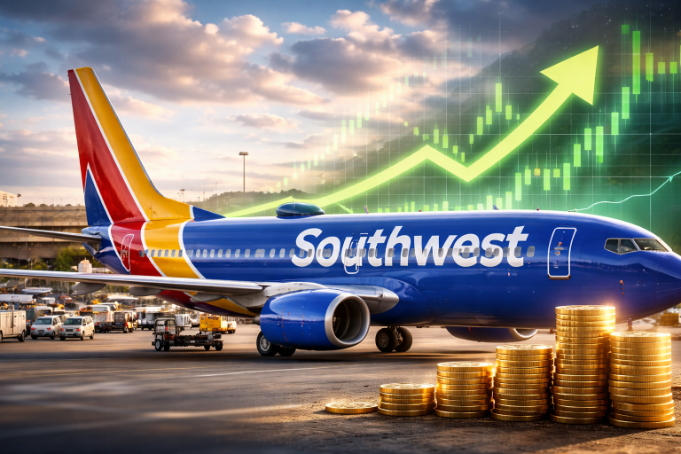 Southwest Airlines shares jump as JPMorgan double-upgrades, sees $5 EPS by 2026