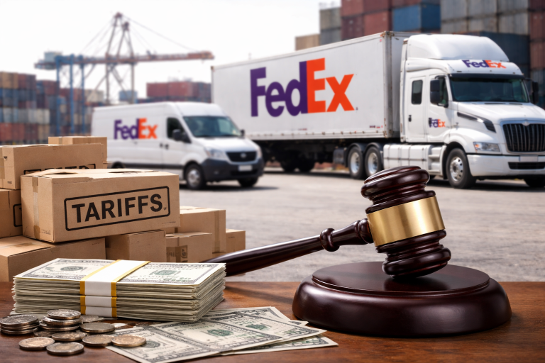 FedEx sues US government over Trump tariffs refund