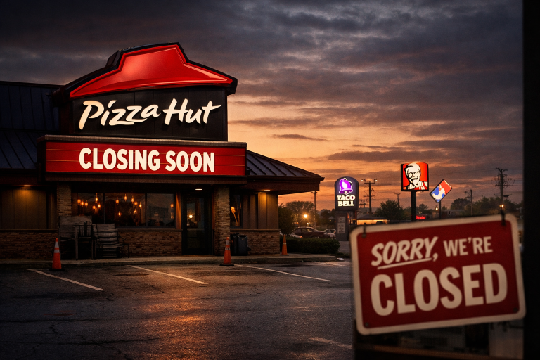Yum! to close 250 Pizza Hut stores as sales slump amid strategic review
