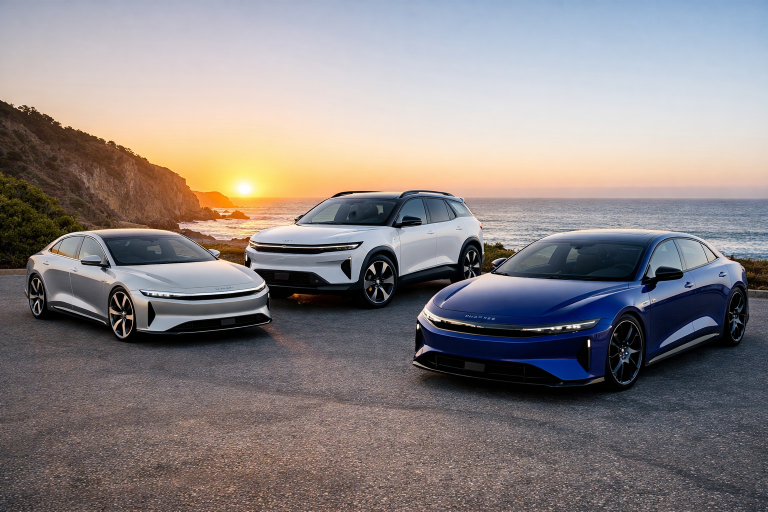 Lucid stock falling wedge pattern points to a surge after earnings